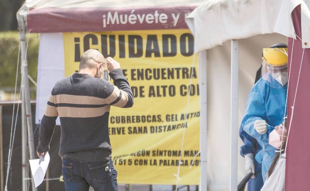 Actualmente se realizan 10 mil pruebas diarias. Foto: Archivo/ El Universal.