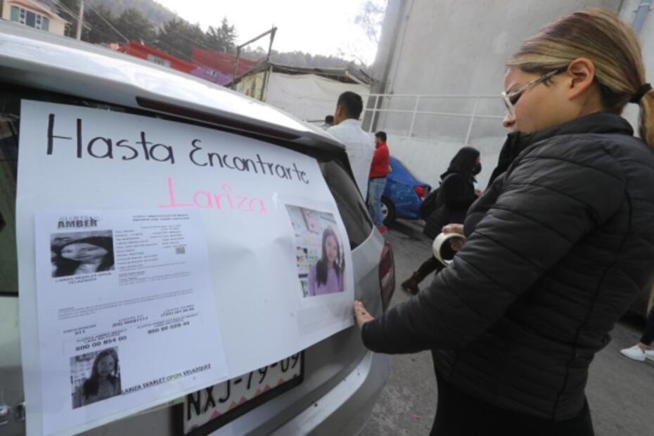 “¡Hasta encontrarte, Lariza!”, policías y familiares se unen para buscar a joven desaparecida en Toluca