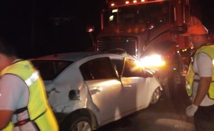 Fallecen seis personas por choque en Guerrero