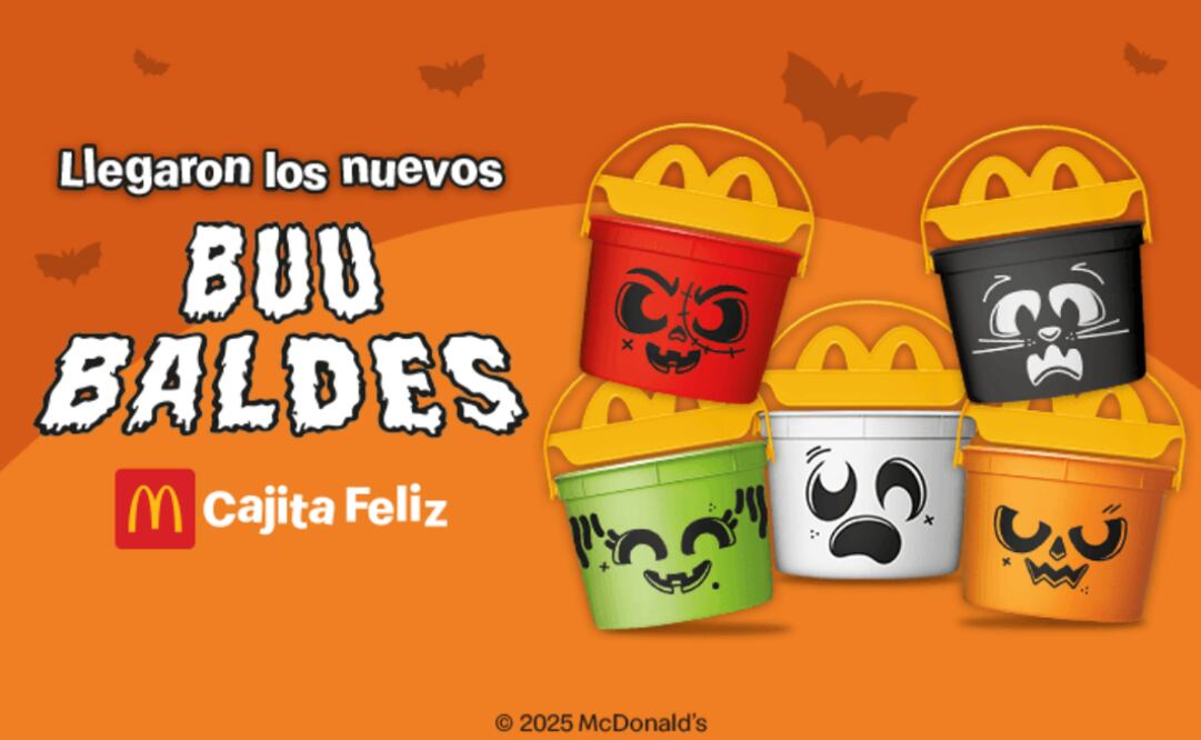 Buu Baldes para Halloween 2025. Foto: McDonald's