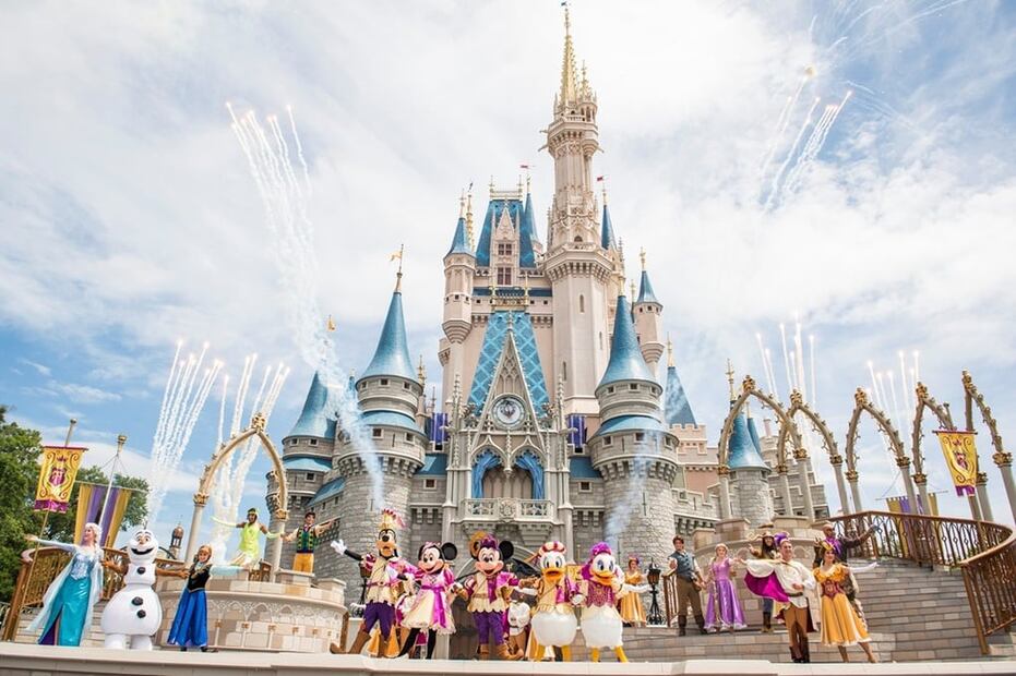 El castillo de Cenicienta en Disney World. (Foto: Disney World) 