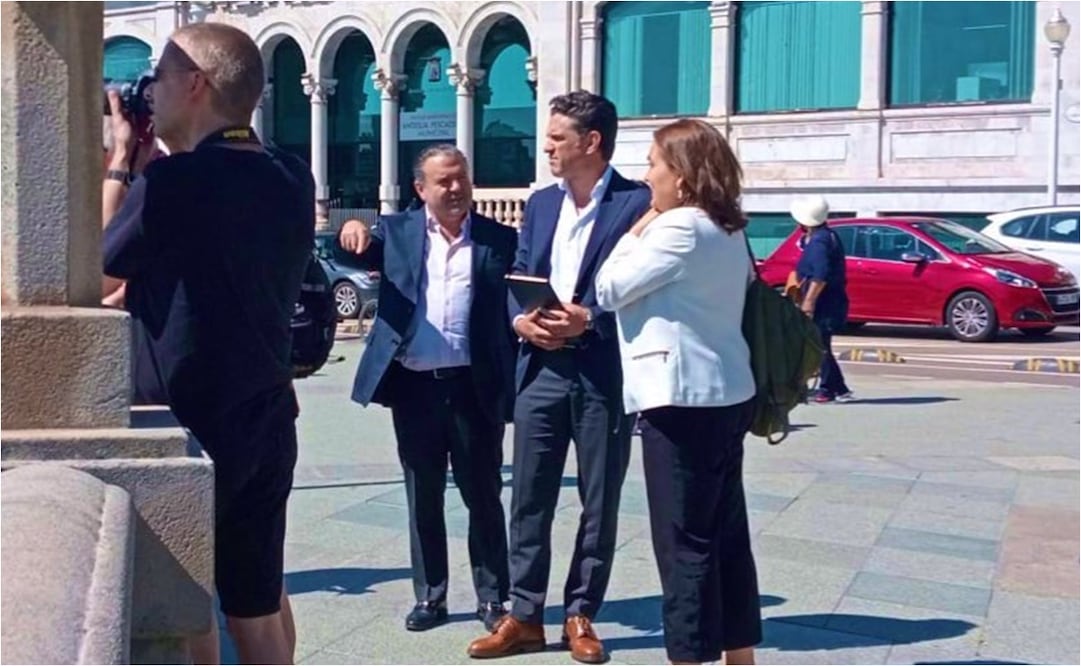 Alejandro Irarragorri ya está en España para comprar el Sporting de Gijón / FOTO: Twitter: @killer_asturias