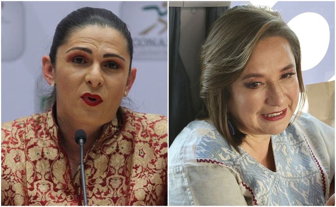 “Este gobierno no va a castigar a ninguno que sea de la 4T", dijo la candidata presidencial de PAN, PRI y PRD. Foto: EFE -Berenice Fregoso / EL UNIVERSAL