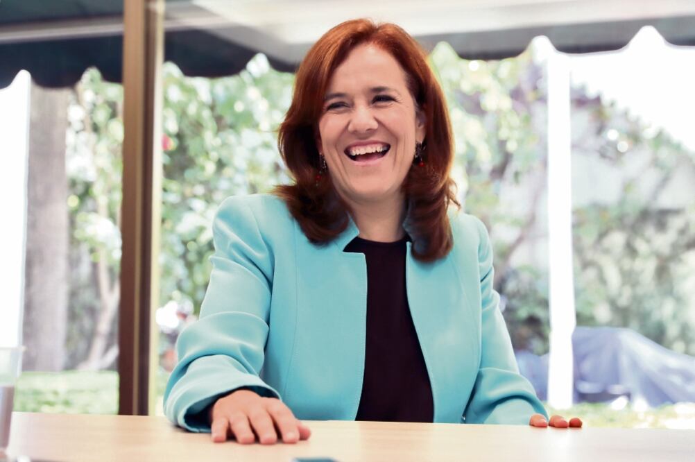 Ex candidata presidencial independiente, Margarita Zavala. Foto: LUCÍA GODÍNEZ. EL UNIVERSAL