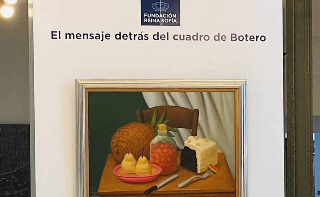 El bodegón subastado se titula 'Still Life' y de acuerdo con Juan Carlos Botero, hijo del pintor, fue la última donación en vida del artista. Foto: X @Albalureyes