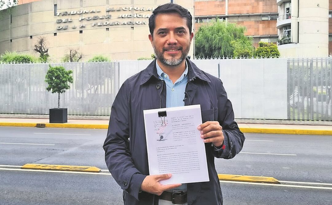 El consejero Mauricio Huesca argumenta que se violan los derechos político-electorales del IECM. Foto: Especial 
