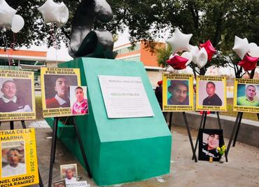 Colocarán nombres de 54 víctimas de desaparición forzada en Tamaulipas; atribuyen delito a personal de la Marina