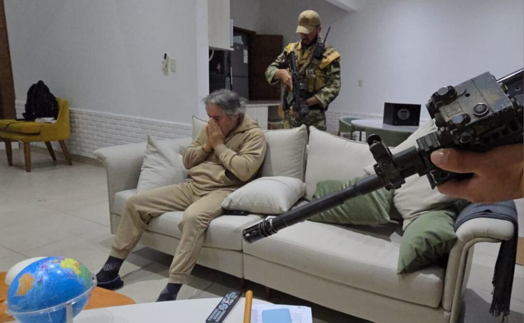 Hernán Bermúdez Requena detenido en Paraguay e identificado como líder de La Barredora (13/09/2025). Foto: Especial
