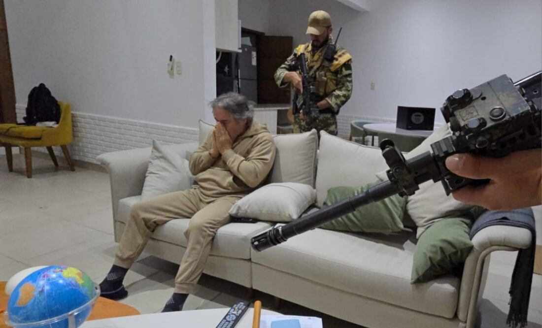 Hernán Bermúdez Requena detenido en Paraguay e identificado como líder de La Barredora (13/09/2025). Foto: Especial