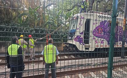 Falla en cable del Tren Liego afecta recorrido de El Ajolote sobre Tlalpan; restablecen el servicio en ambos sentidos
