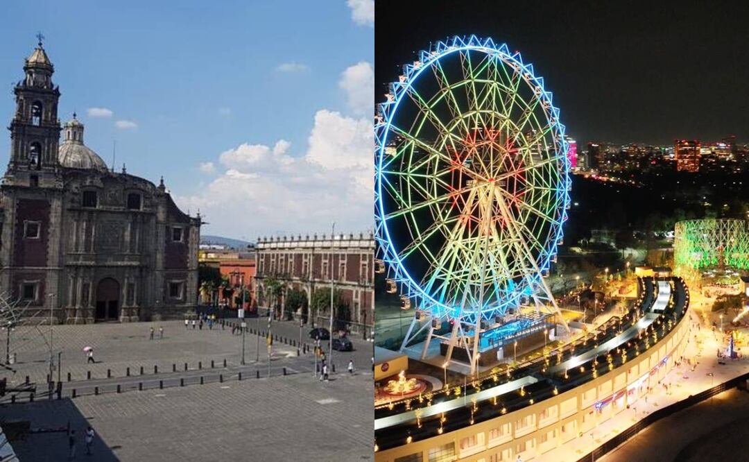 El Zócalo capitalino y el Parque Aztlán tendrán actividades para disfrutar de la Semana Santa. Fotos: Archivo/ EL UNIVERSAL
