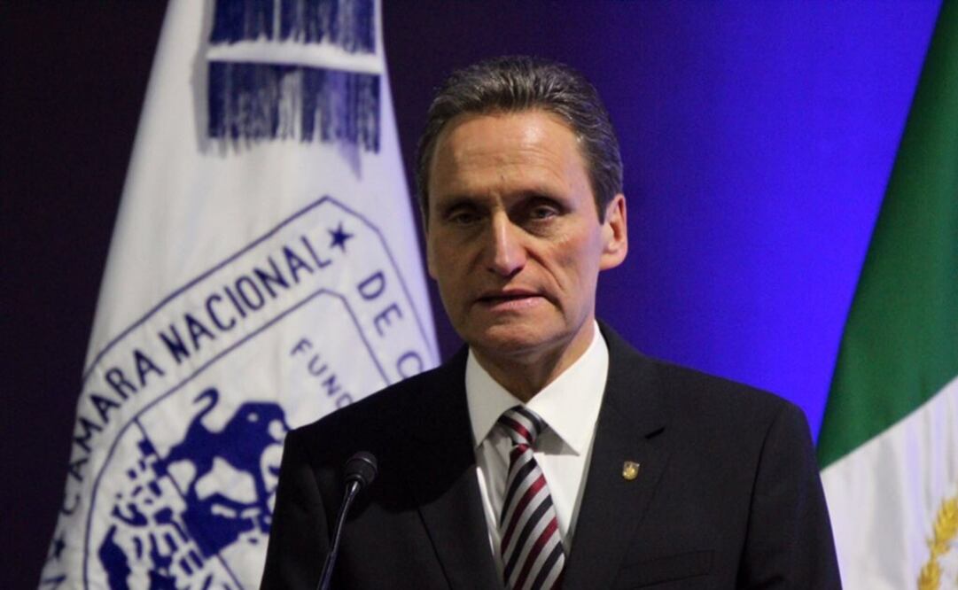 Nathan Poplawsky Berry, presidente de la Canaco de la Ciudad de México (Tomada de Twitter @CANACOMexico)