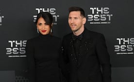 Antonela Roccuzzo y el impresionante vestido de espalda baja con el que enamoró en Instagram