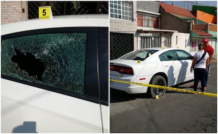 Balean auto de mando de Naucalpan mientras estaba en Neza