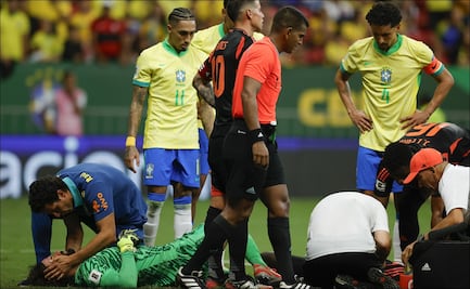 Brasil hizo siete cambios en el juego ante Colombia; así fue el impactante choque entre Alisson y Davinson Sánchez