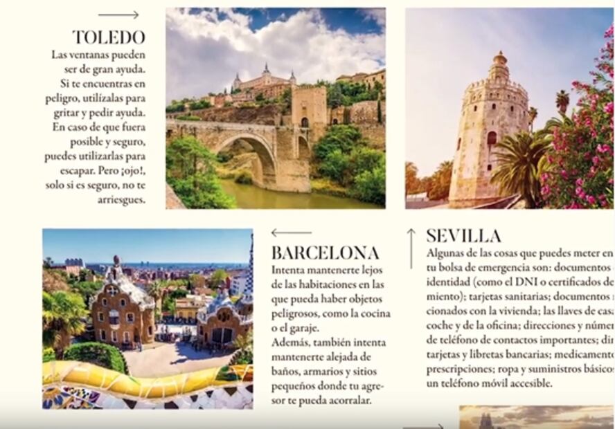 Artemis, la falsa revista de moda que enseña cómo escapar de la violencia