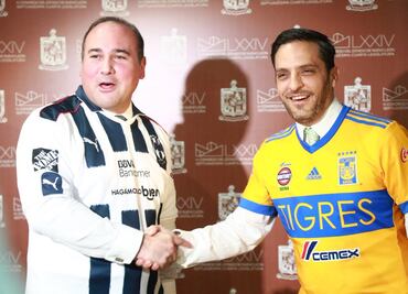 Diputados de NL realizan apuesta y rifa por final Tigres vs Rayados