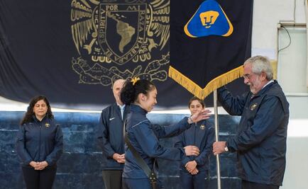 Rector de la UNAM abandera a alumnos de Universiada y campeonatos nacionales