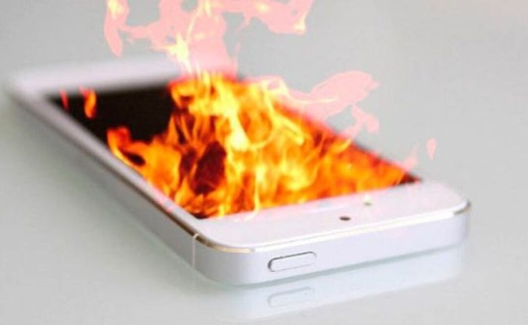 Conoce algunas causas que provocan que un móvil pueda incendiarse