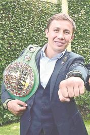 Golovkin está feliz en México