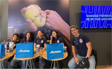Guadalajara Open 2025: Chivas Femenil protagoniza firma de autógrafos; regala un momento de alegría a la afición rojiblanca