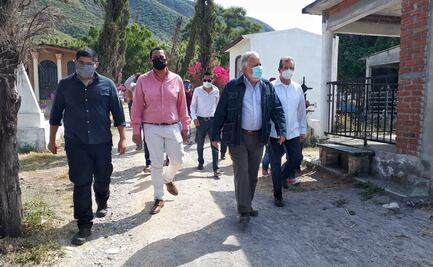 Alejandro Encinas supervisa panteón con fosa irregular en Morelos