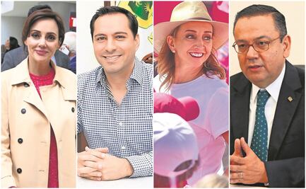 Se bajan 6 de Va por México; quedan 12 en la contienda