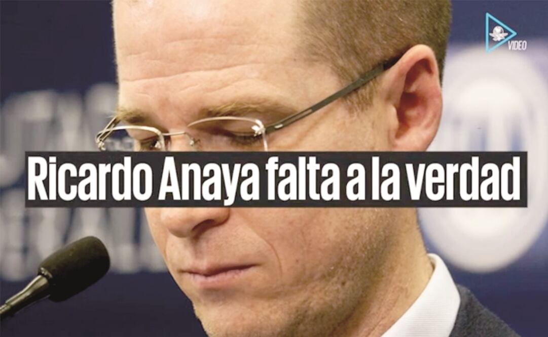 EL UNIVERSAL considera que la acción que realiza el presidente del PAN, Ricardo Anaya, es ilegal y una promoción indebida de su persona. (TOMADA DE VIDEO)