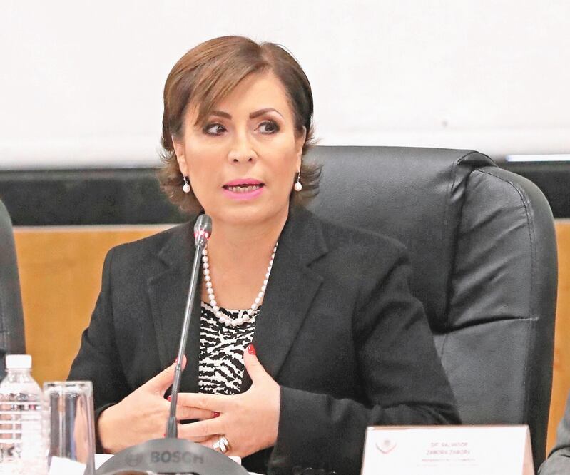 Las nuevas acusaciones contra Rosario Robles señalan su participación en el caso de la Estafa maestra. Foto: ARCHIVO EL UNIVERSAL