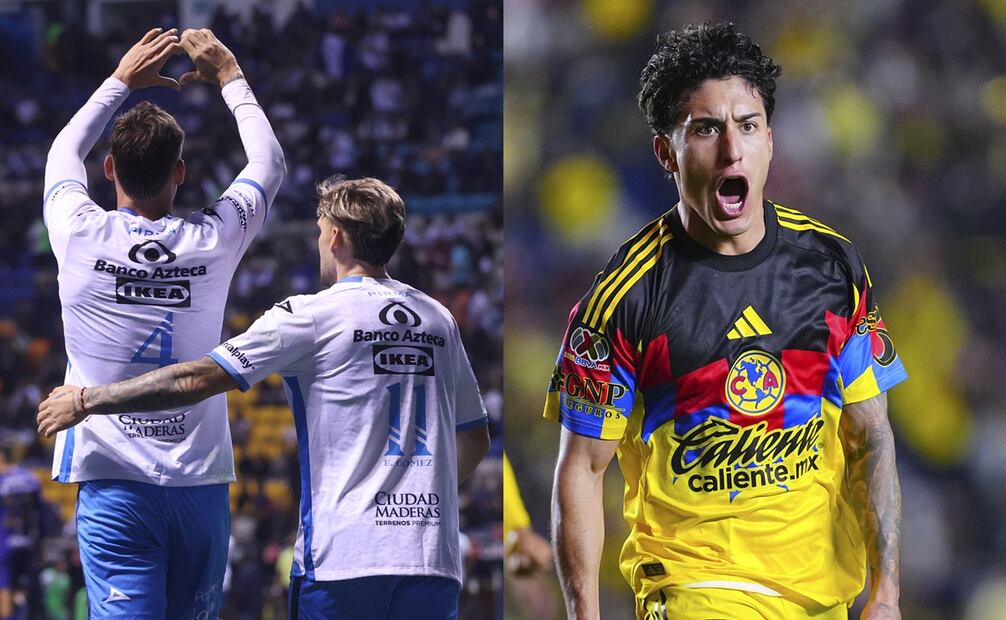 Puebla y América en partido, durante la fase regular del Clausura 2026 - Foto: Imago7