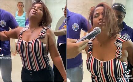 VIDEO: Hacen "exorcismo" a mujer poseída y termina cantando letras de Shakira
