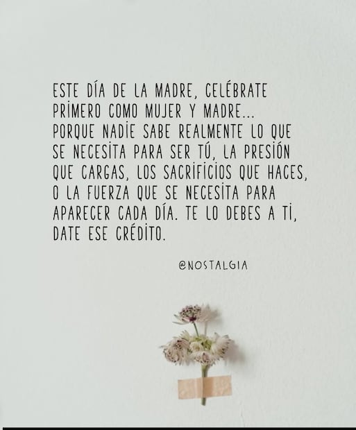 Imágenes del Día de las Madres. Foto: X