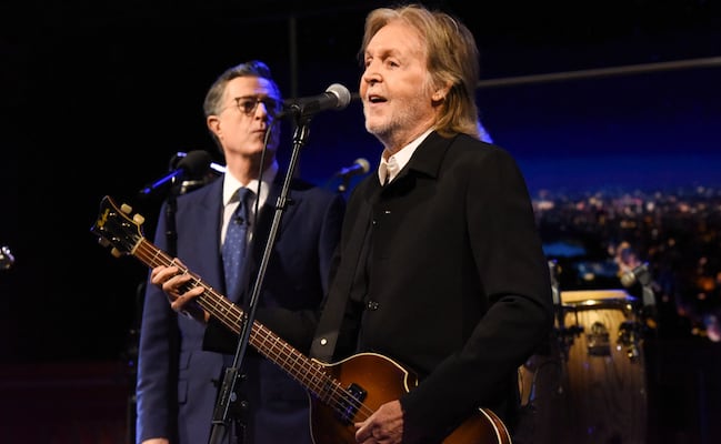 Stephen Colbert baja el telón de "The Late Show" con risas, nostalgia y una última canción con Paul McCartney