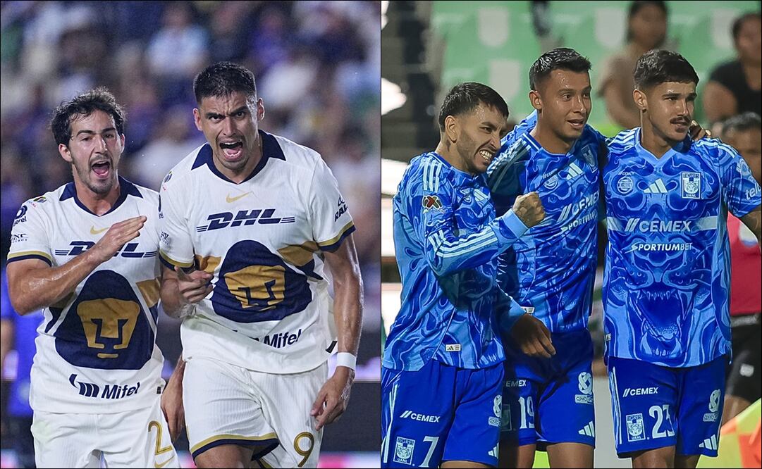 Conoce horario y canales para mirar en vivo el juego entre Pumas y Tigres de la Liga MX de este sábado 20 de septiembre / FOTOS: Imago7