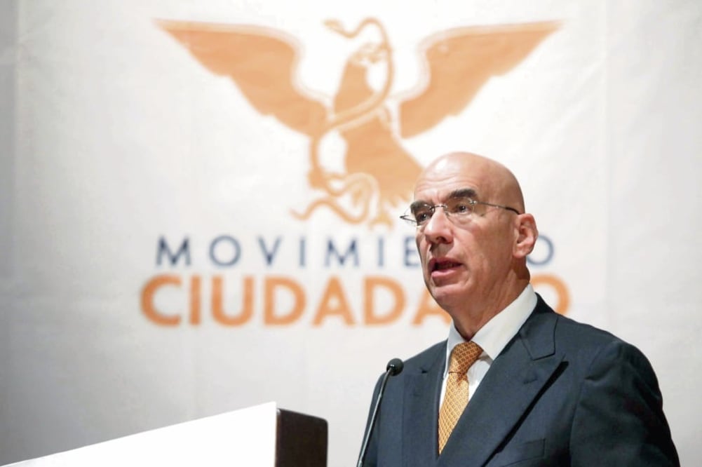 Dante Delgado Rannauro, líder moral de Movimiento Ciudadano declara que tiene cáncer. Foto: Archivo / EL UNIVERSAL