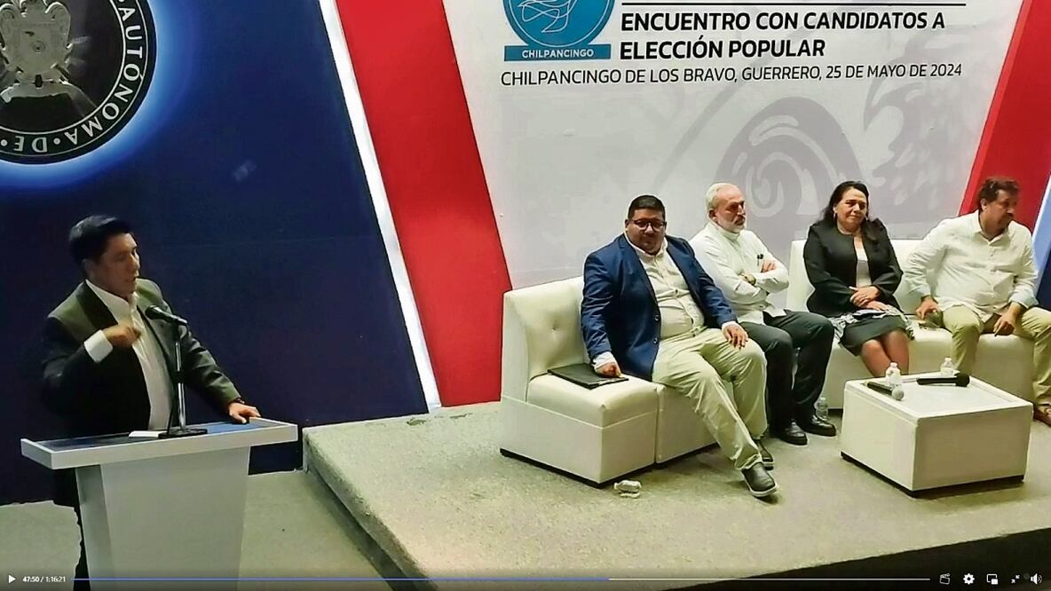 A la firma del Compromiso por la Paz no asistieron candidatos de Acapulco, Iguala, Taxco, Zihuatanejo. Foto: Especial