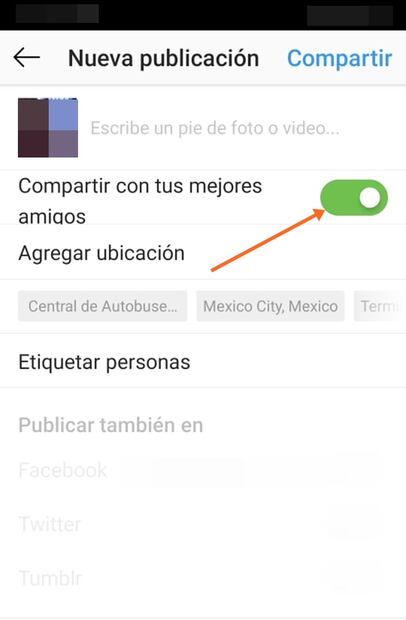 ¿Para qué sirve la función “mejores amigos” en Instagram?
