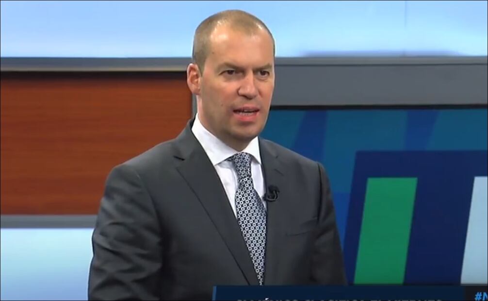 El comentarista, André Marín, murió la madrugada de este 16 de septiembre.  Foto: Captura de pantalla