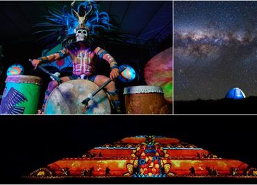 Tambores y camping: experiencias nocturnas en Teotihuacán