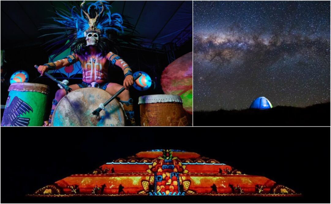 Camping, música y un escenario prehispánico. (Fotos: Cortesía/Archivo)