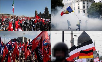 Manifestaciones en el mundo por el Día del Trabajo
