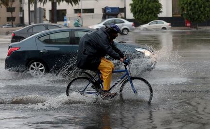 Doce encharcamientos dejan lluvias en CDMX; hay alerta amarilla en 7 alcaldías
