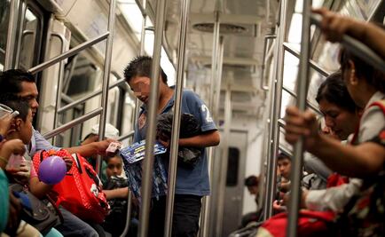 Denuncian explotación infantil dentro del Metro