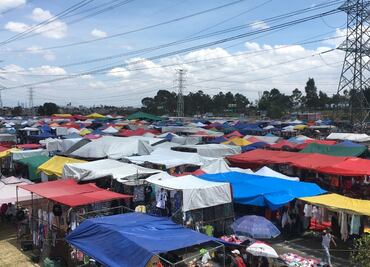 Se instalan 5 mil comerciantes en nueva sede del tianguis de Santa Cruz Meyehualco