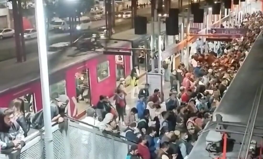 Línea A, estación Tepalcates. Foto: Especial