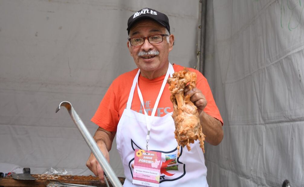 Participan mas de 20 porcicultores. Foto: Especial.