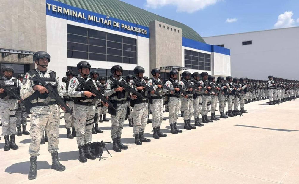 Envían 500 elementos del Ejército y GN a Chihuahua (07/04/2026). Foto: Especial