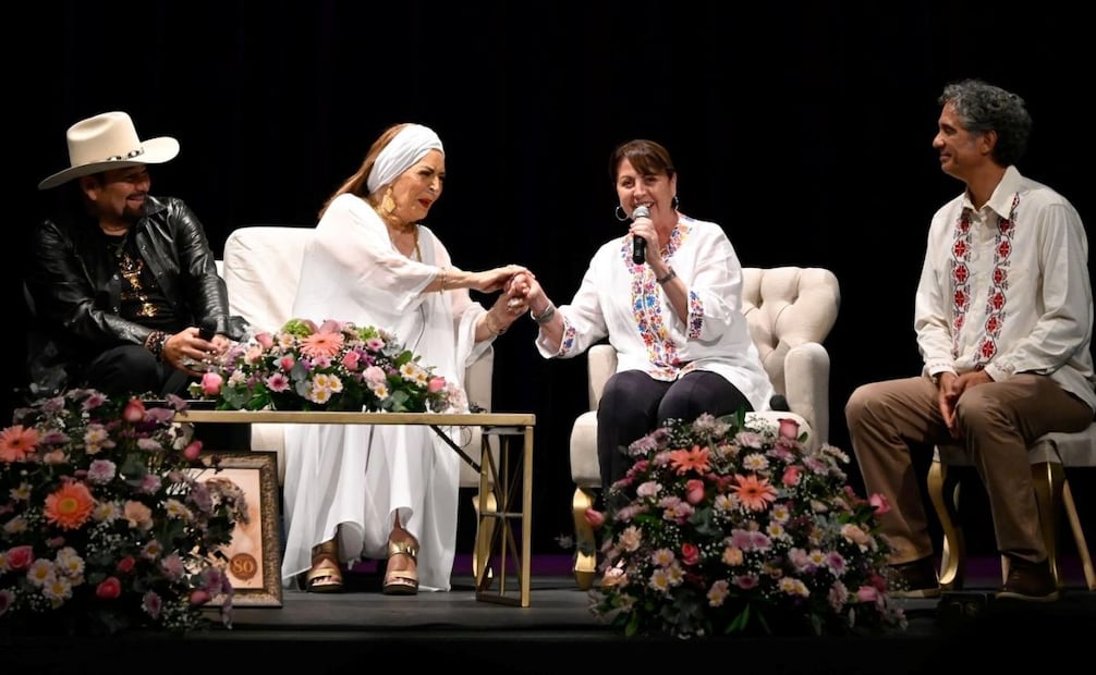 La primera actriz fue homenajeada por su carrera artística. Foto: Especial.