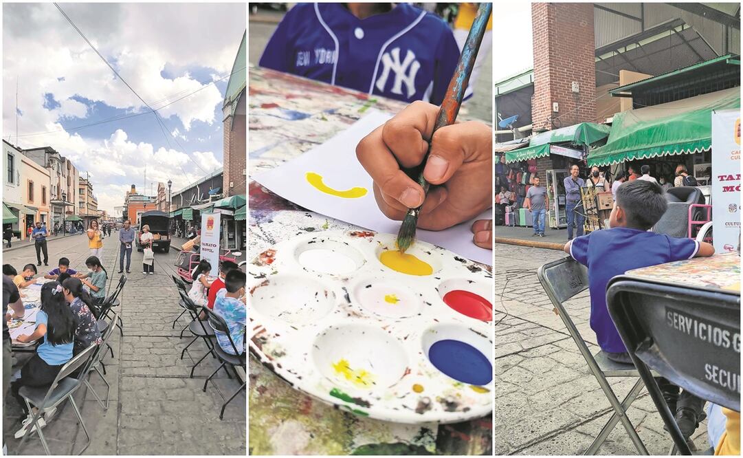 Ofrecen talleres gratuitos a niñas, niños y jóvenes, en parques, mercados y otros sitios públicos