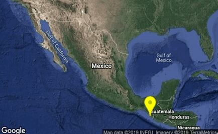 Reportan sismos de magnitud 4.8 y 4.2 grados en Chiapas